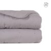 COLCHA GRIS POLIESTER DORMITORIO 270 X 280 CM