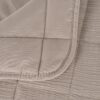 COLCHA BEIGE POLIESTER DORMITORIO 180 X 260 CM - Imagen 3