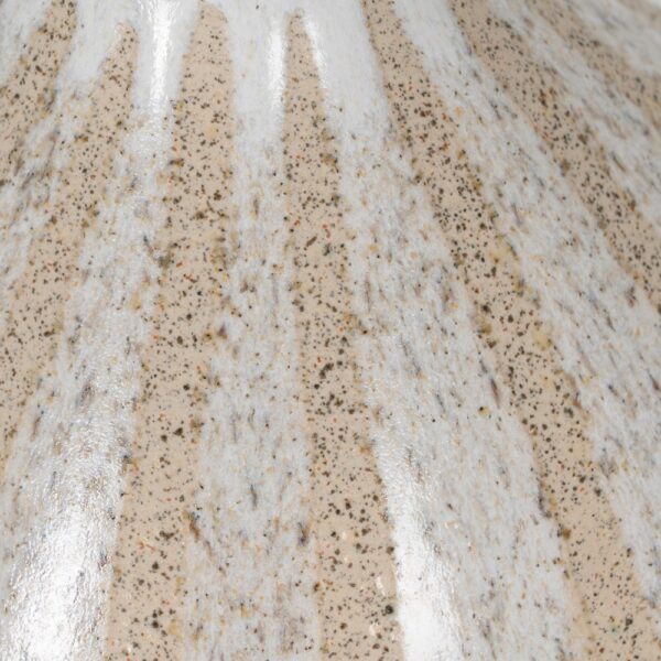 JARRÓN BEIGE CERÁMICA 21,80 X 21,80 X 40 CM - Imagen 6