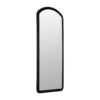 ESPEJO VESTIDOR NEGRO METAL-CRISTAL 81 X 4 X 182 CM - Imagen 3