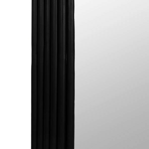ESPEJO VESTIDOR NEGRO METAL-CRISTAL 81 X 4 X 182 CM - Imagen 4