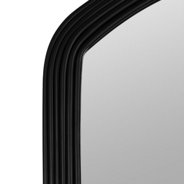 ESPEJO VESTIDOR NEGRO METAL-CRISTAL 81 X 4 X 182 CM - Imagen 5