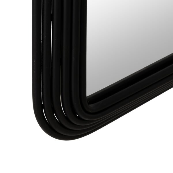 ESPEJO VESTIDOR NEGRO METAL-CRISTAL 81 X 4 X 182 CM - Imagen 7
