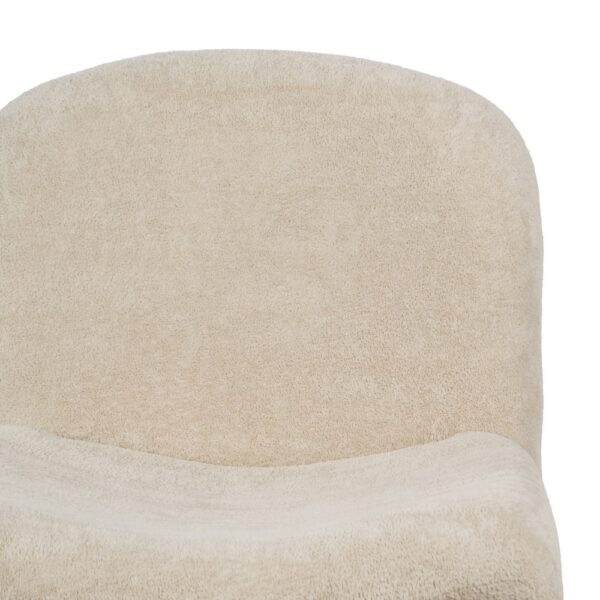 SILLÓN BEIGE TEJIDO SALÓN 70 X 78 X 73 CM - Imagen 6