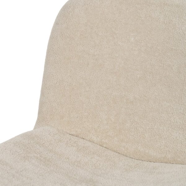 SILLÓN BEIGE TEJIDO SALÓN 70 X 78 X 73 CM - Imagen 7