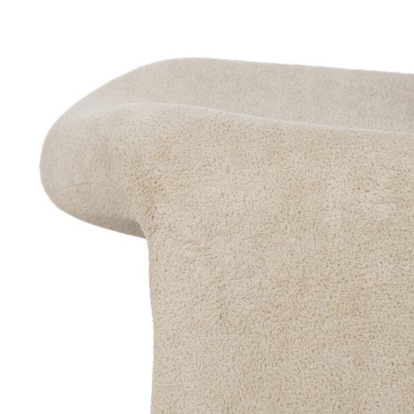 SILLÓN BEIGE TEJIDO SALÓN 70 X 78 X 73 CM - Imagen 9