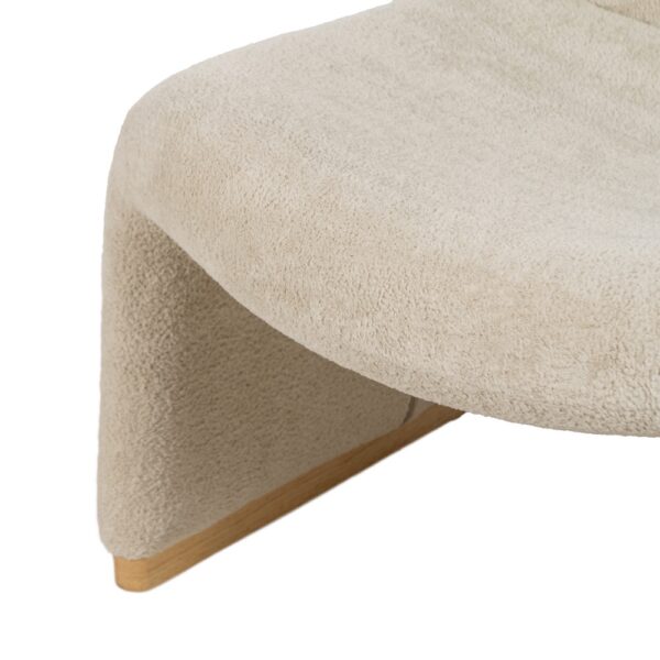 SILLÓN BEIGE TEJIDO SALÓN 70 X 78 X 73 CM - Imagen 10