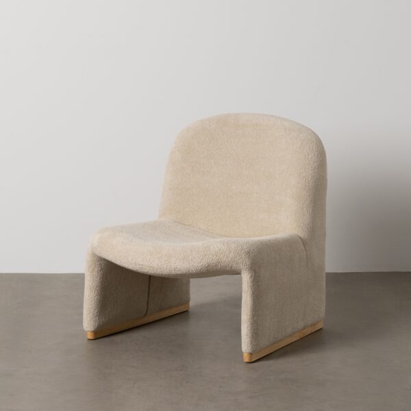 SILLÓN BEIGE TEJIDO SALÓN 70 X 78 X 73 CM