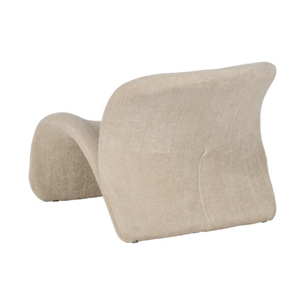 SILLÓN BEIGE TEJIDO SALÓN 78 X 90 X 8 CM - Imagen 5