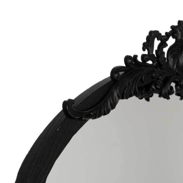 ESPEJO NEGRO MADERA PAULONIA DECORACIÓN 75 X 183 X 4,50 CM - Imagen 5