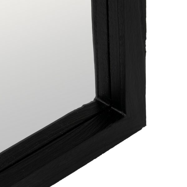 ESPEJO NEGRO MADERA PAULONIA DECORACIÓN 75 X 183 X 4,50 CM - Imagen 6