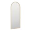 ESPEJO BLANCO ROZADO MADERA PAULONIA 71 X 165 X 3,50 CM - Imagen 4