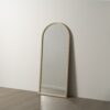 ESPEJO BLANCO ROZADO MADERA PAULONIA 71 X 165 X 3,50 CM