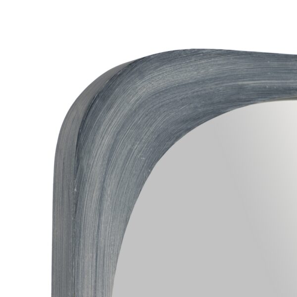 ESPEJO BLANCO ROZADO MADERA PAULONIA 70 X 175 X 3,50 CM - Imagen 6