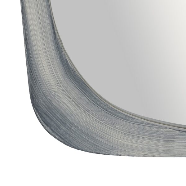 ESPEJO BLANCO ROZADO MADERA PAULONIA 70 X 175 X 3,50 CM - Imagen 8