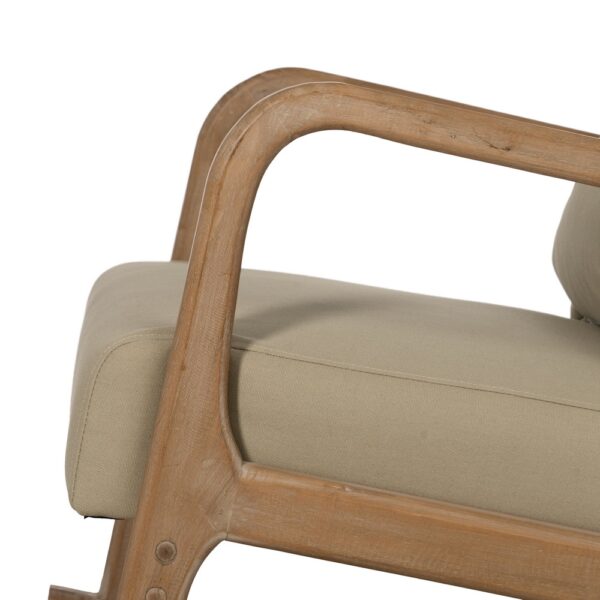 MECEDORA NATURAL-BEIGE TEJIDO-MADERA 66 X 88 X 80 CM - Imagen 8