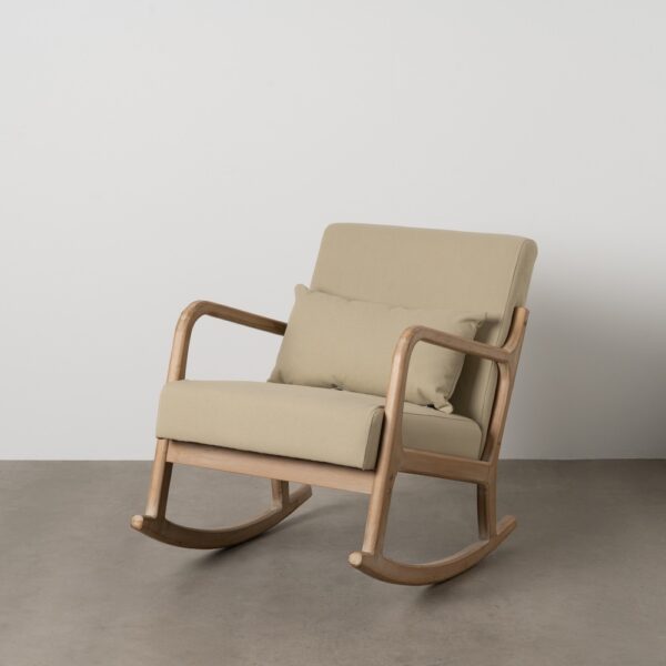 MECEDORA NATURAL-BEIGE TEJIDO-MADERA 66 X 88 X 80 CM