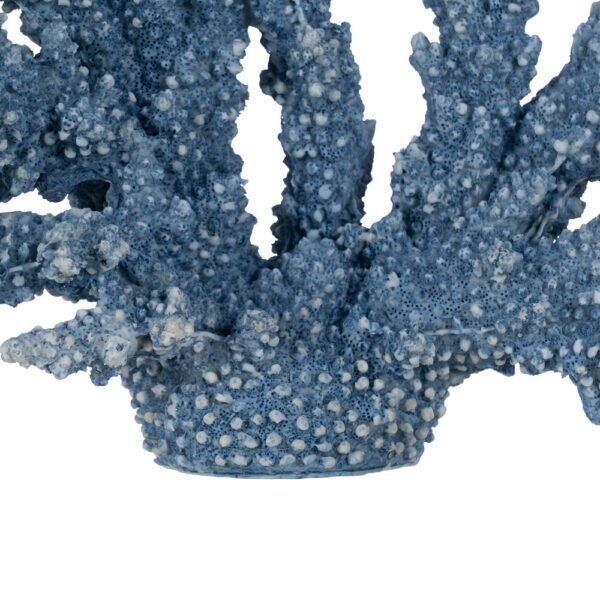FIGURA CORAL AZUL RESINA DECORACIÓN 34 X 13 X 27 CM - Imagen 5