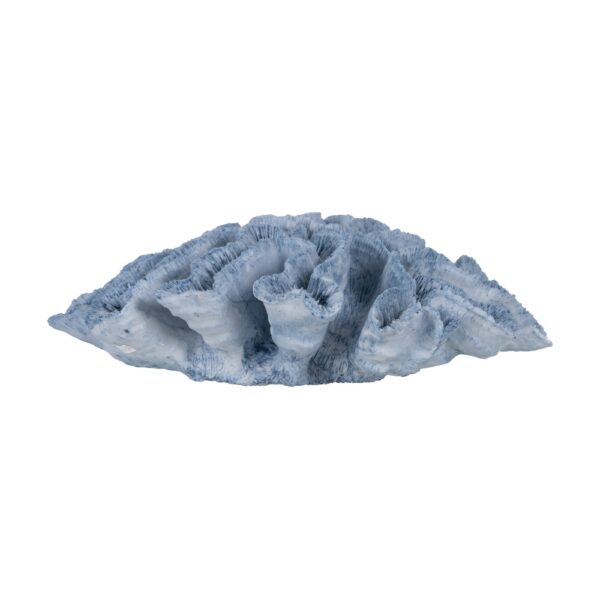 FIGURA CORAL AZUL RESINA DECORACIÓN 28 X 28 X 10 CM - Imagen 4