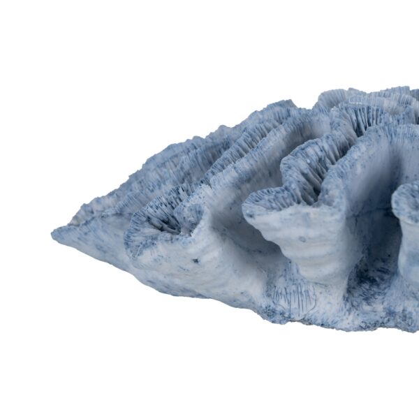 FIGURA CORAL AZUL RESINA DECORACIÓN 28 X 28 X 10 CM - Imagen 6