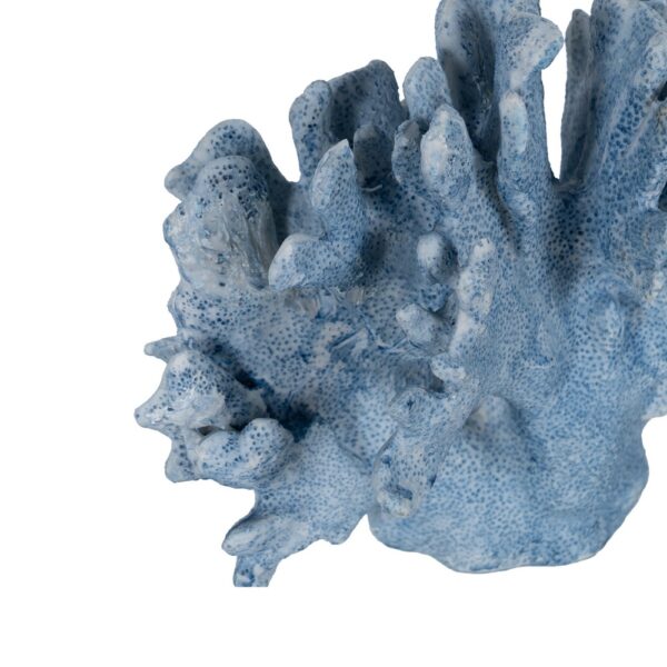 FIGURA CORAL AZUL RESINA DECORACIÓN 27,50 X 13,50 X 19,50 CM - Imagen 5