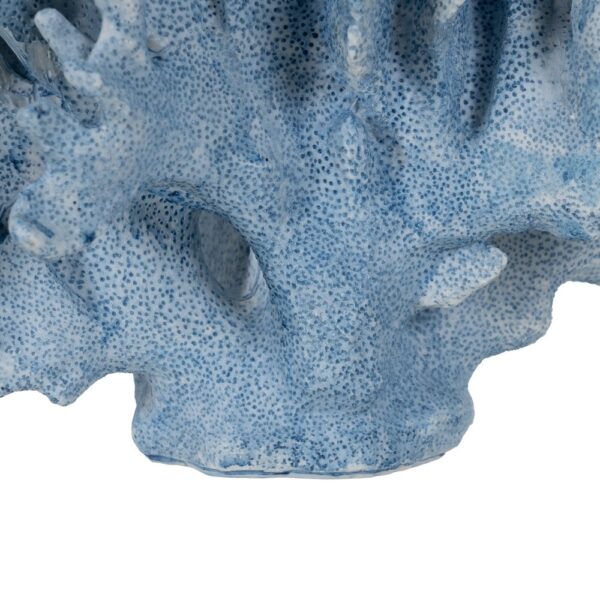 FIGURA CORAL AZUL RESINA DECORACIÓN 27,50 X 13,50 X 19,50 CM - Imagen 6
