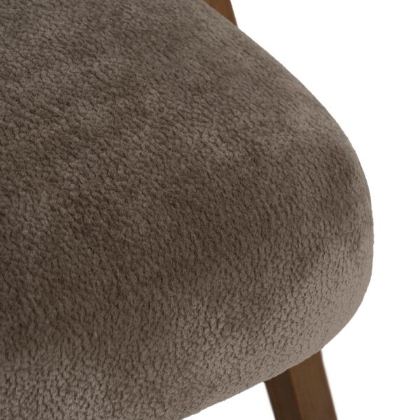 SILLA TAUPE MADERA DE ABEDUL SALÓN 58 X 59,50 X 68,50 CM - Imagen 10