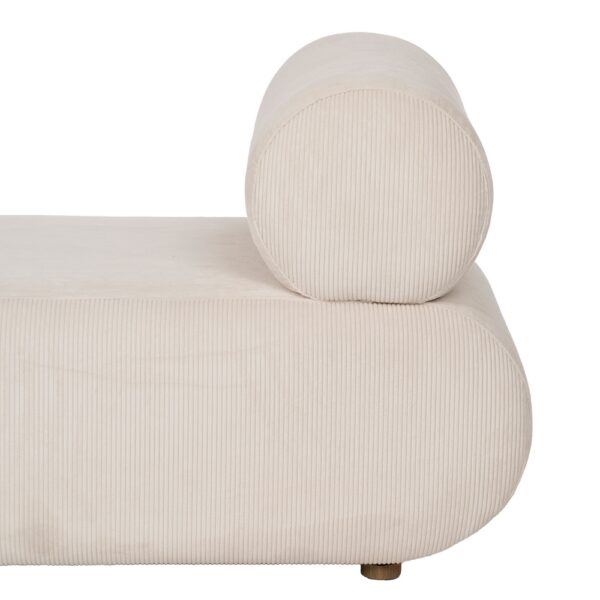 SILLÓN BLANCO ROTO MADERA DE ABEDUL 63 X 90 X 75 CM - Imagen 8
