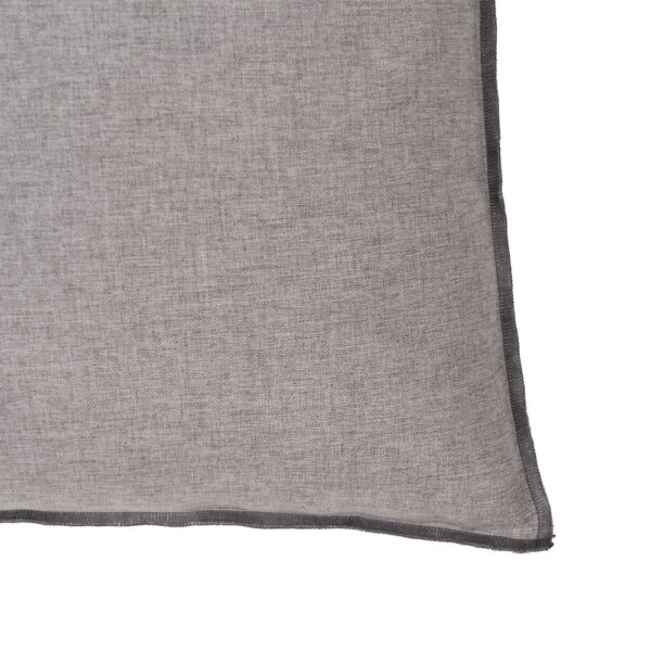 COJÍN GRIS POLIESTER-ALGODÓN DECORACIÓN 50 X 30 CM - Imagen 4