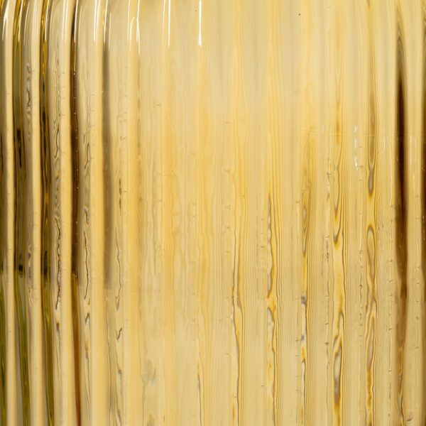 JARRÓN AMARILLO VIDRIO RECICLADO WE CARE 27 X 27 X 72 CM - Imagen 5
