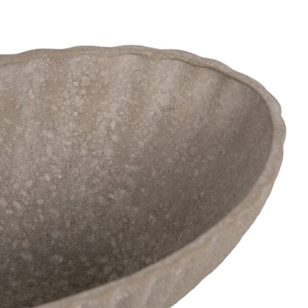 CENTRO MESA PIEDRA CERÁMICA DECORACIÓN 33 X 20 X 12 CM - Imagen 5