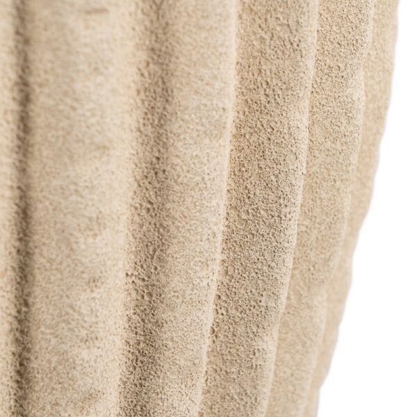 JARRÓN BEIGE CERÁMICA DECORACIÓN 29 X 29 X 50 CM - Imagen 6